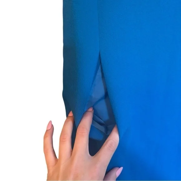 Slate & Willow Blue Mini Dress Size 14 - Picture 4 of 8